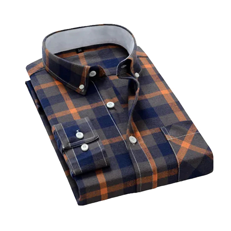 Trendy Checked Casual Shirt for Men LS-09