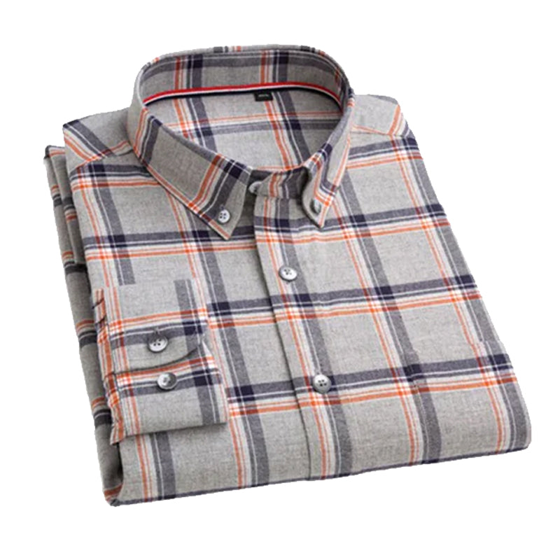 Men's Casual Check Shirt – Full Sleeve LS-14